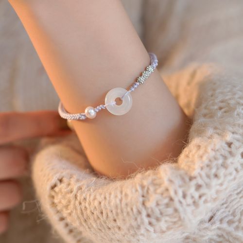 平安扣手链编绳