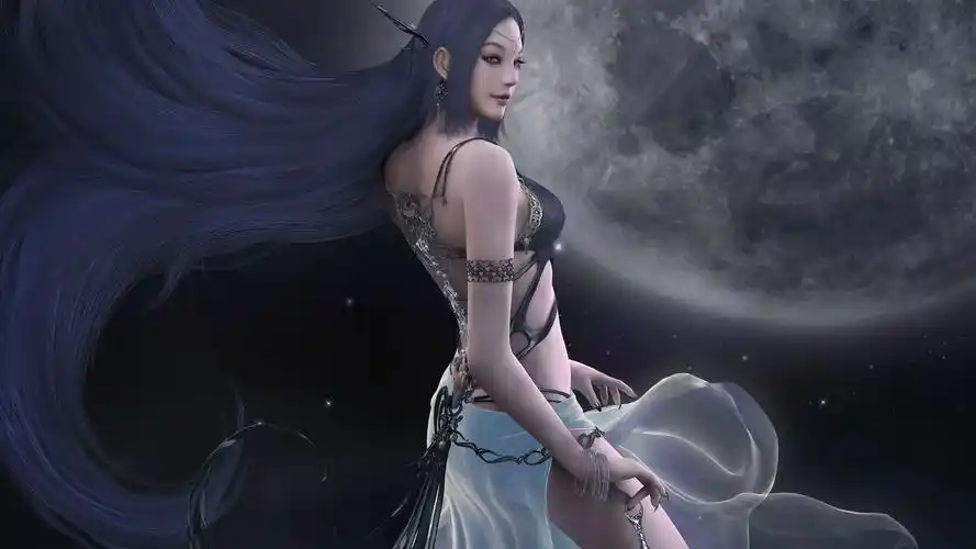 美女神泣宽屏游戏壁纸