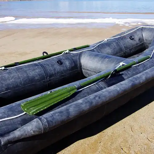 原装加厚117118橡皮艇皮划艇充气气船铝合金划桨船桨船桨