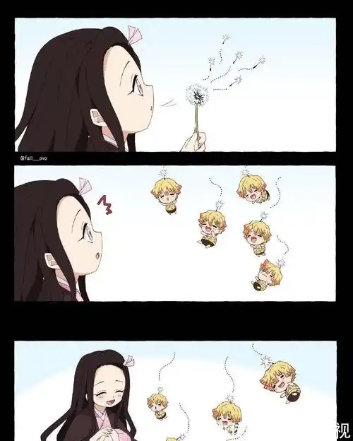 炭治郎|鬼灭之刃善逸表白后怎么样了?网友画师绘制甜蜜恋爱生活