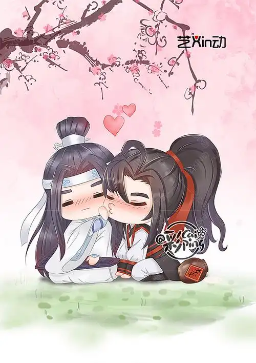 q版 魔道祖师 蓝忘机魏无羡|动漫|动画片|彩caipin