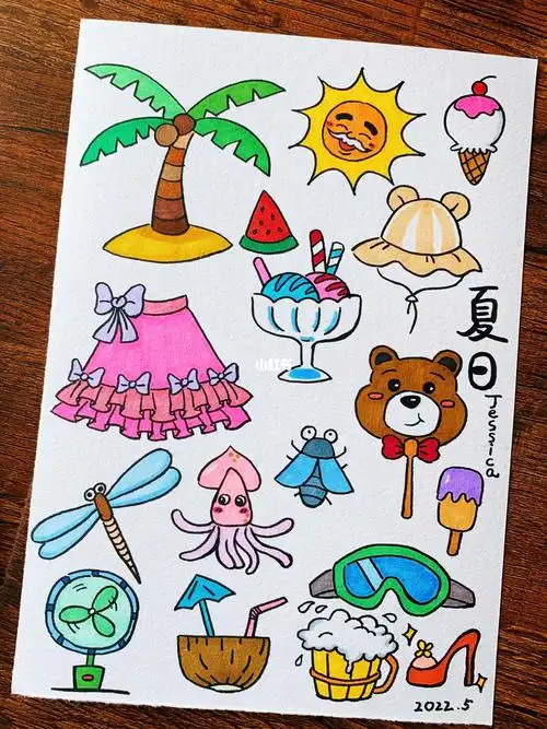 儿童简笔画  #简笔画教程  #简笔画  #手帐  #手帐素材  #可爱简笔画