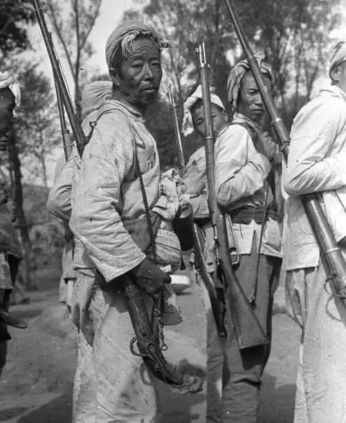 一组抗日战争时期的老照片,勿忘历史,居安思危