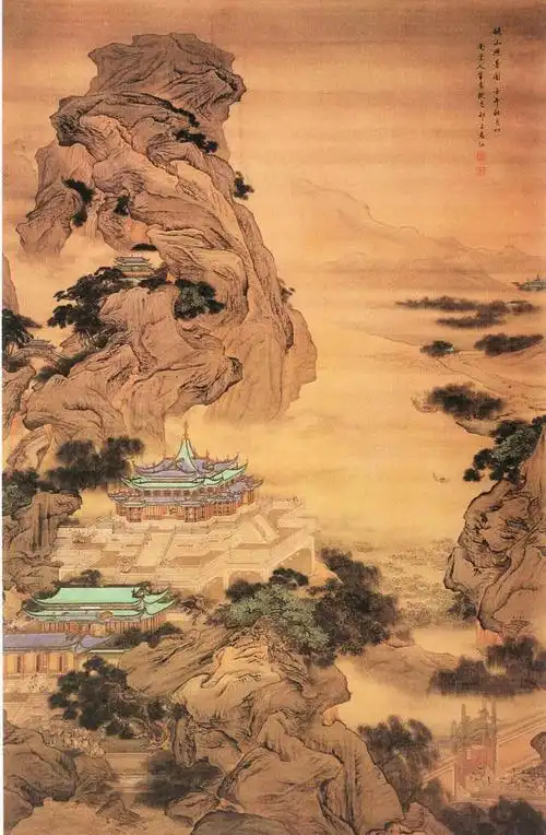 高清组图:10幅古代青山绿水图欣赏 清幽宁静解暑气