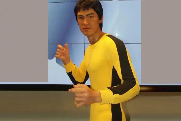 李小龙人物蜡像主题馆雕塑