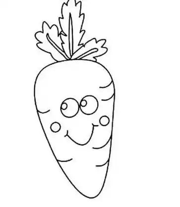 幼儿蔬菜简笔画图片大全 幼儿蔬菜简笔画