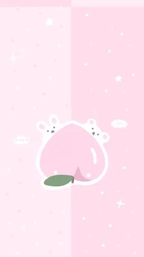 桃子系聊天背景图