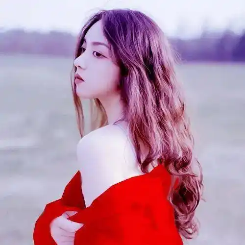 微信头像女生长发侧脸女生头像