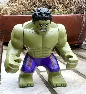 乐高漫威超级英雄复仇者联盟4人仔积木玩具浩克绿巨人7613123人付款9