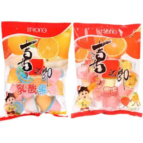 果冻喜之郎360g什锦儿童乳酸吸吸果肉布丁零食果冻