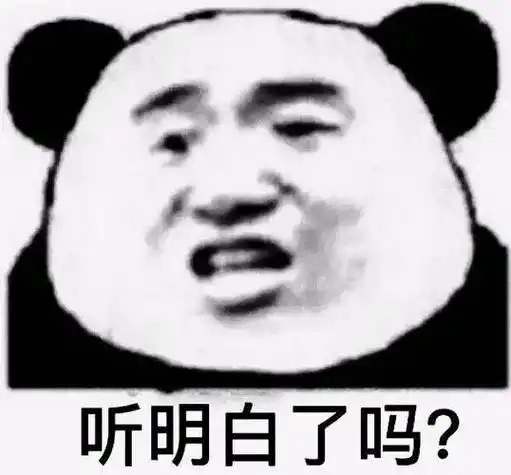 天呐 她好骚!熊猫头表情包