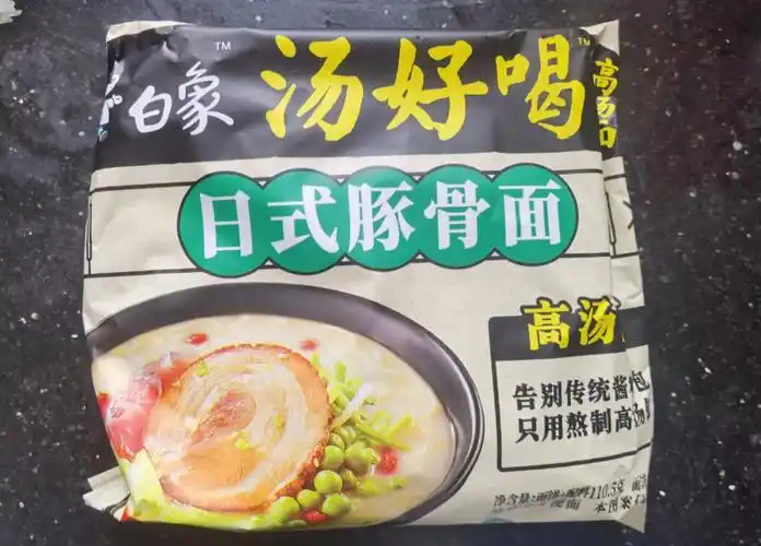 白象大骨汤系列日式豚骨汤