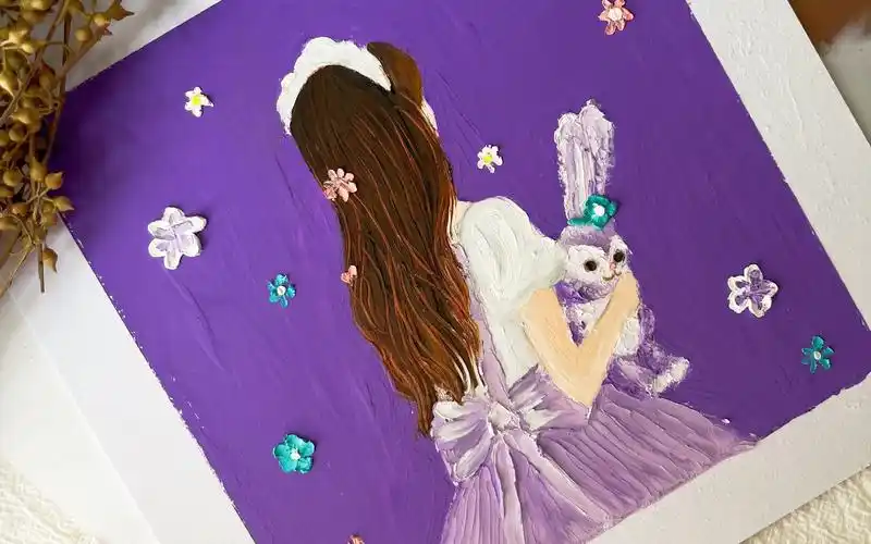 油画棒·星黛露小姐姐(视频教程)_哔哩哔哩_bilibili