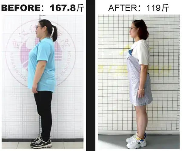就是一些减肥前后的对比照 希望可以激励到正在减肥的你 - 美体瘦身