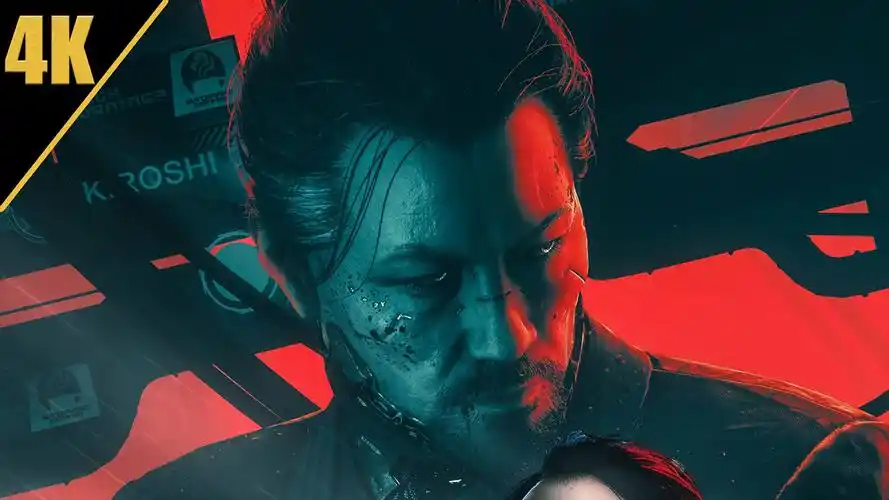 4k60《赛博朋克2077》2.11:与竹村潜入荒坂工业园安装病毒