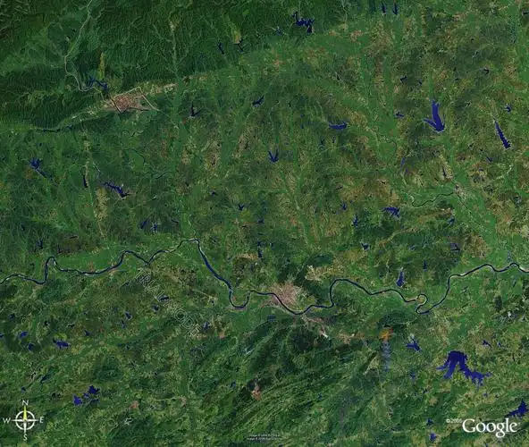 上高县 宜丰县卫星地图全图,上高县 宜丰县卫星地图高清版下载 - 8264