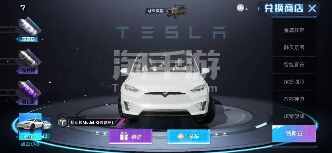 特斯拉钥匙,黑白二选一700_和平精英_淘手游,taoshouyou.