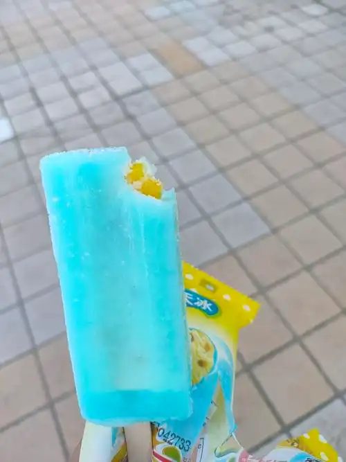 求好吃的海盐味冰淇淋