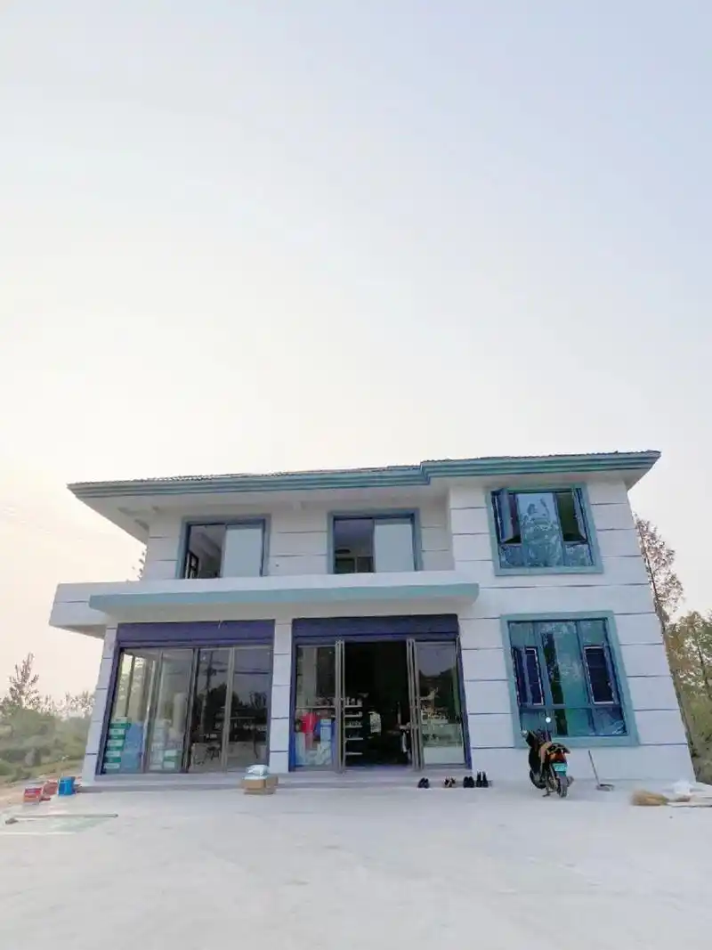 农村自建房| 外墙漆搞定,好看吗?