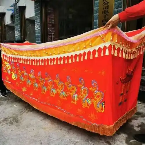 厂家直销殡葬用品棺罩棺材罩子棺材装饰品双层加纱小龙凤全国包邮