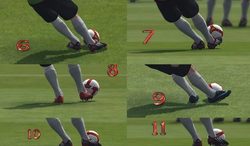 足球的踢法与技巧