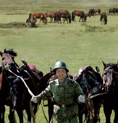 解放军二炮部队骑兵纵马驰骋尽显铁血本色_高清图集_新浪网