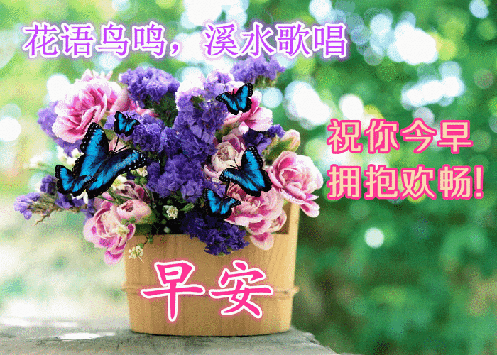 8月19日最漂亮早上好动态表情图片大全早晨好动图美图大全