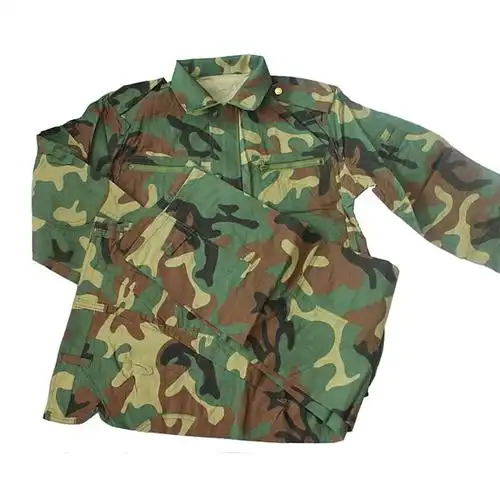 老款87式军套装87式作服训阻燃迷彩服屁兜耐磨电焊机修工作服套装