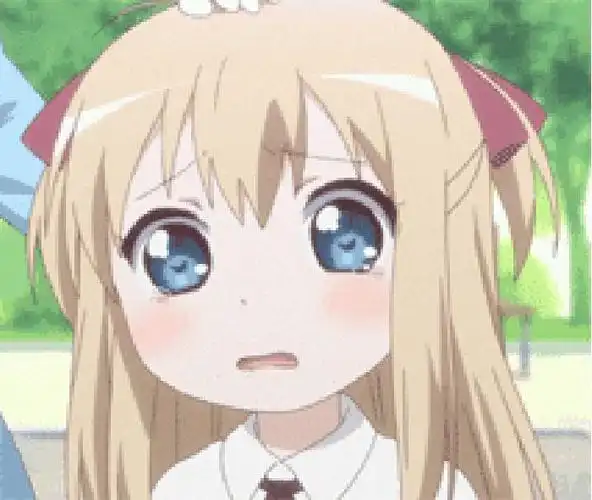 颜艺少女鹿张望泪汪汪动漫gif动图_动态图_表情包下载_soogif