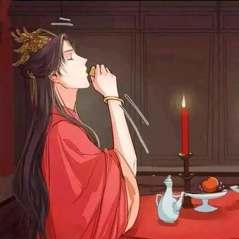 幸福古风动漫婚礼头像图源自络侵权联删