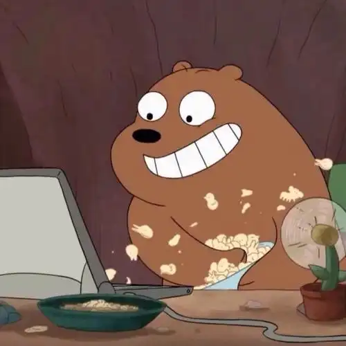 咱们裸熊卡通头像