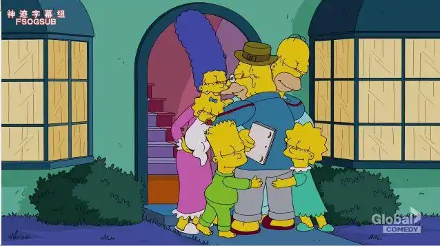 homer的爸爸abaham,带上助听器的他突然一天听见了自己的家人对他这个