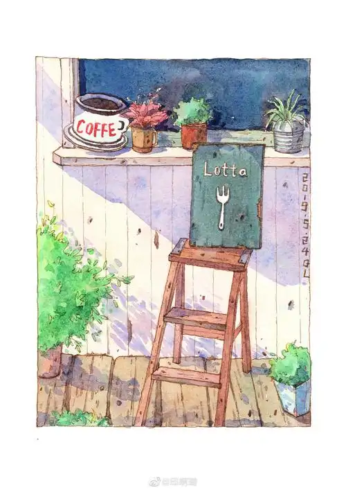 作者:@邱啊璐钢笔淡彩小风景~|淡彩|钢笔|邱啊璐_新浪新闻