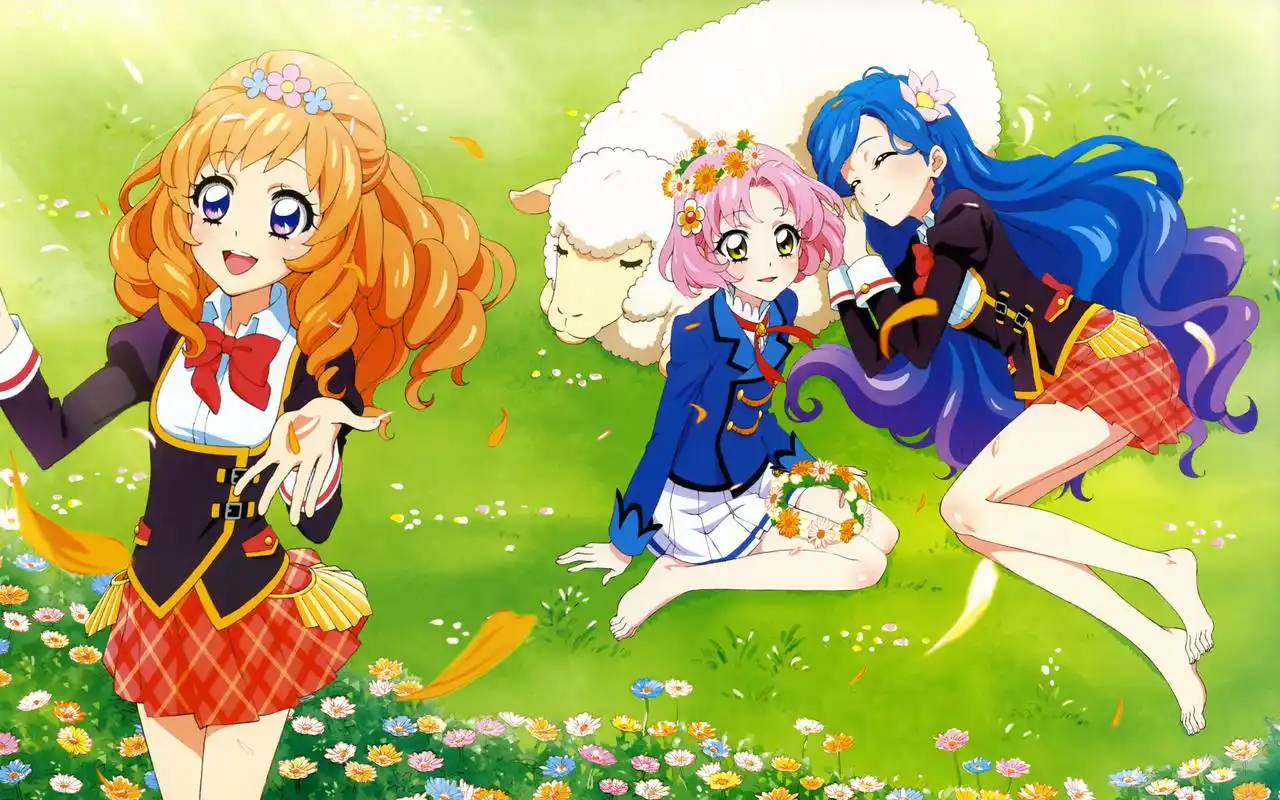 日本少女系动画偶像活动唯美高清桌面壁纸(二)