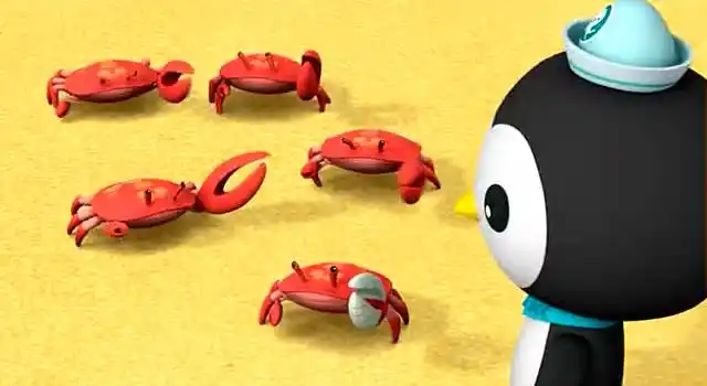 海底小纵队:魔鬼鱼艇自己钻沙里,把招潮蟹的沙岛毁了