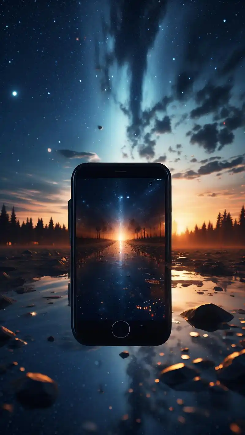 华为星空壁纸90梦幻星辰触手可及 华为星空壁纸来啦!