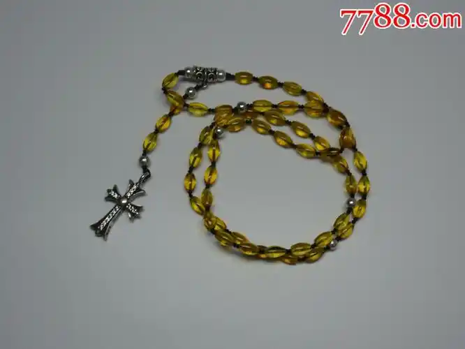 十字架琥珀项链_价格600元_第1张_7788商城__七七八八商品交易平台