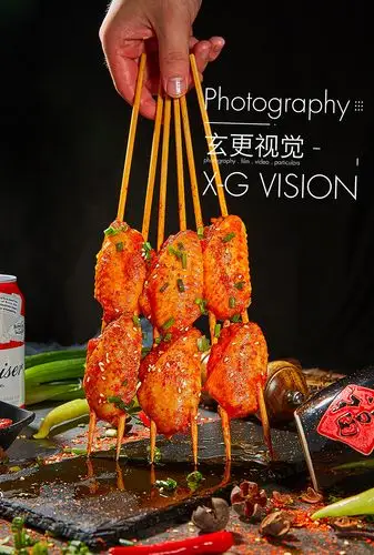 美食摄影 炸串摄影 美团美食拍摄