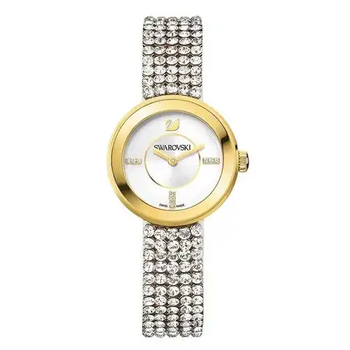 施华洛世奇swarovski手表女士时尚休闲圆盘指针手表piazza系列女表