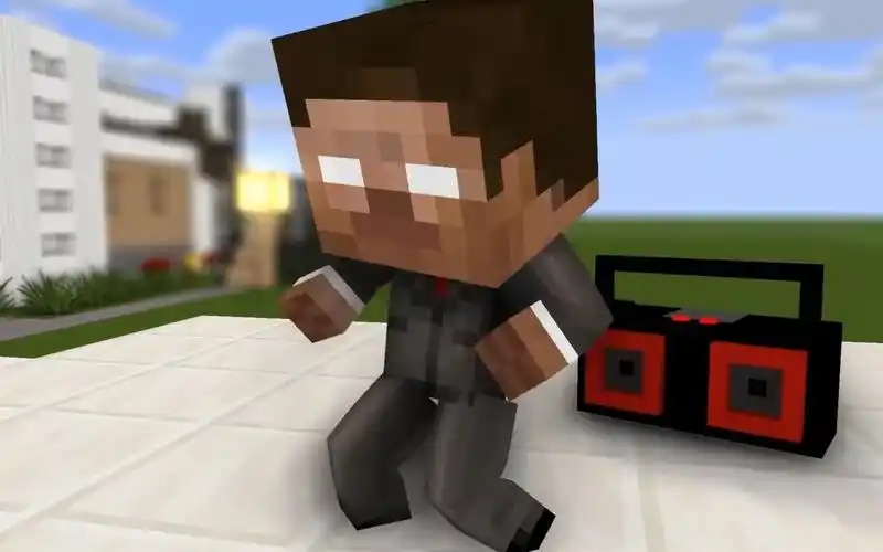 我的世界:him变身摇滚达人!收获一群小迷妹哦!