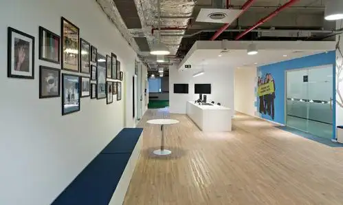 公司文化墙创意设计装潢效果图-城起装修效果图