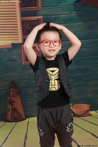 我们的小帅哥又来袭了--宝宝5岁写真