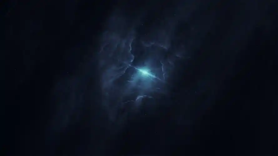 黑夜星空光4k壁纸