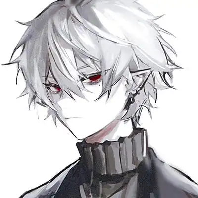 白毛红瞳男动漫头像_男生头像_我要个性网