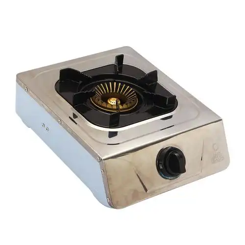 台式不锈钢两头燃气灶家用两眼天然气灶老式液化气煤气炉出口