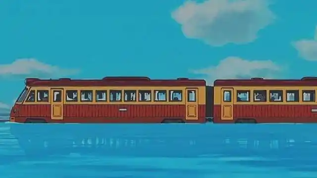 千与千寻同款海上列车