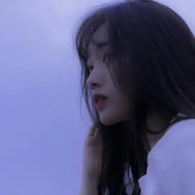 超清侧颜女生图片头像漂亮好看的微信头像女脸侧面高清图片