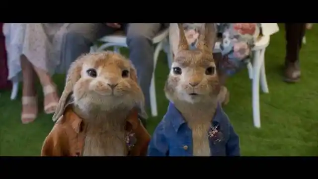 #比得兔2预告#贱萌的兔子们回归!童话改编真人 cg电影《比得兔2:逃跑