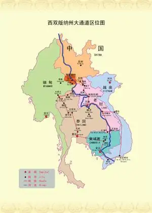 翻开西双版纳的地图,你会发现,这里的地名都带有"勐"或"曼".