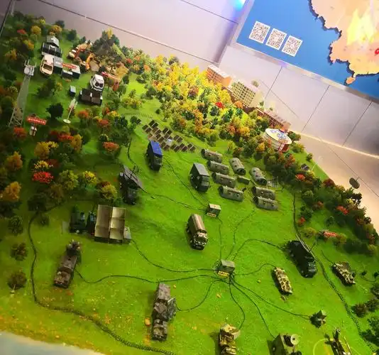 沙盘模型定制军事地形沙盘制作沙盘模型定制建筑城市规划地形工业场景